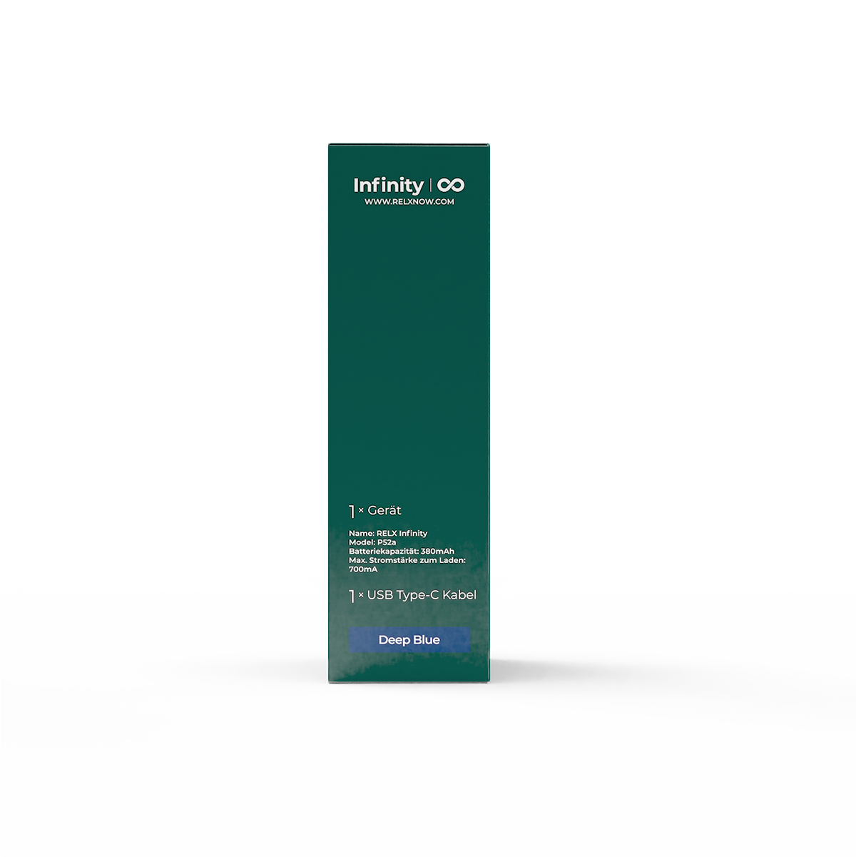 RELX Infinity Packaging Deep Blue - RELX Switzerland