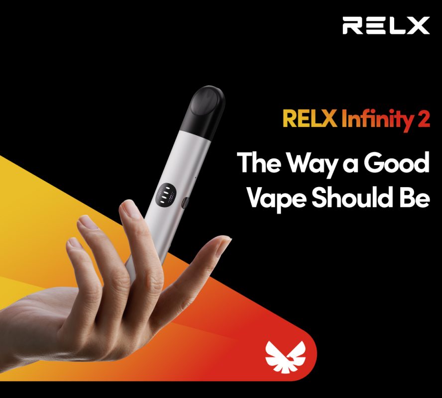 RELX Infinity 2 Plus - Adjustable Modes for Every Mood