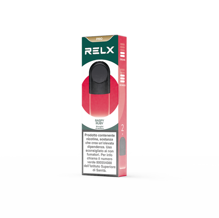 RELX Pro Pod 2 – Raspy Ruby (Himbeere) – 18 mg/ml
