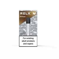 RELX Hammered Steel Device Packaging - the Premium Vaping Experience