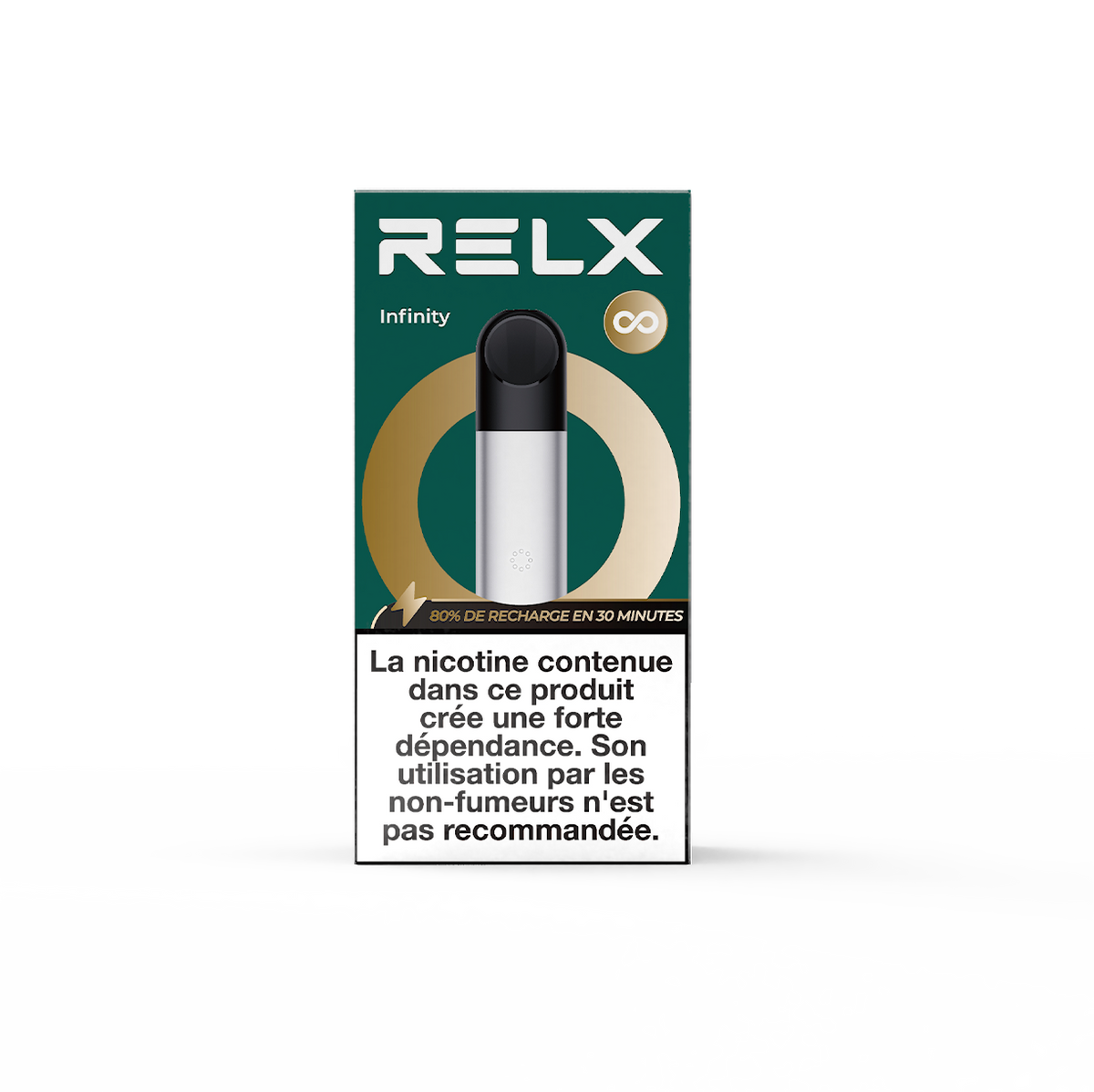 RELX Infinity Packaging Silver - RELX Switzerland