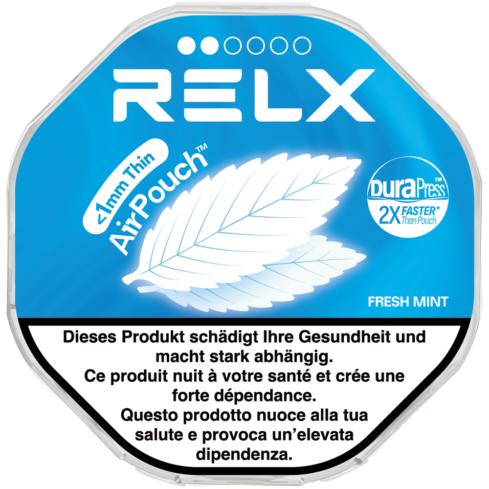 RELX AirPouch - Menthe Fraîche 6mg