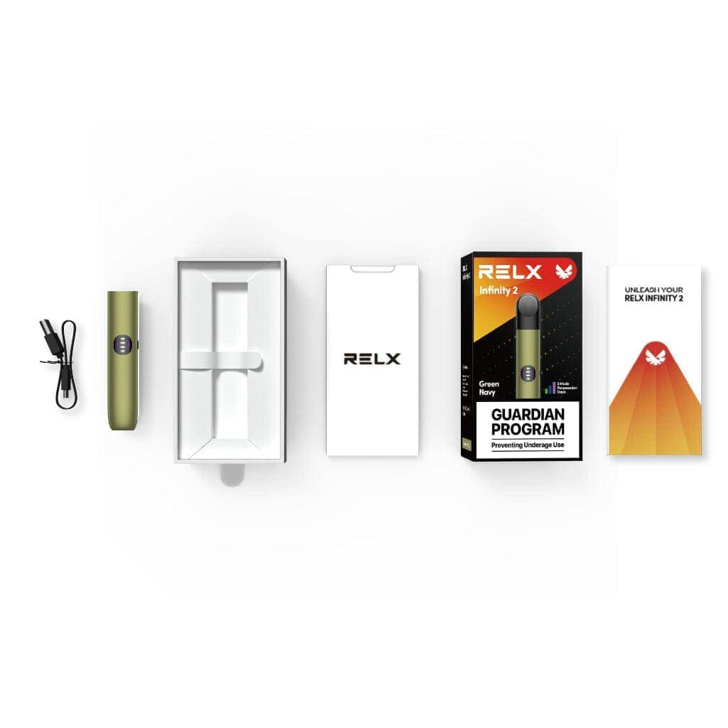 RELX Infinity 2 PLUS - Misty Leaf + Fresh Red (18mg/ml) RELX Switzerland RELX Infinity 2 PLUS - Misty Leaf + Fresh Red (18mg/ml) RELX Switzerland