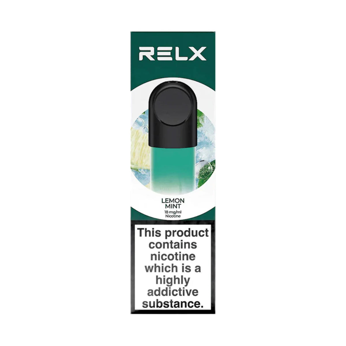 RELX Pod - Limone Menta - 18mg/ml