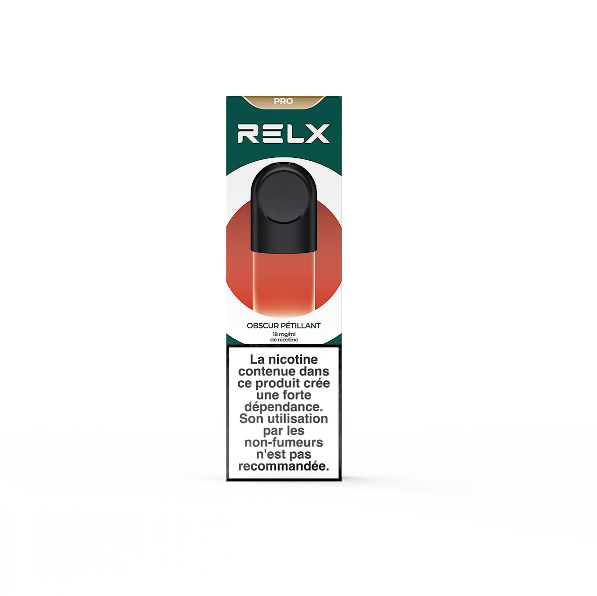 RELX Pro Pod 18 mg/ml - Étincelle Obscure (Cola)