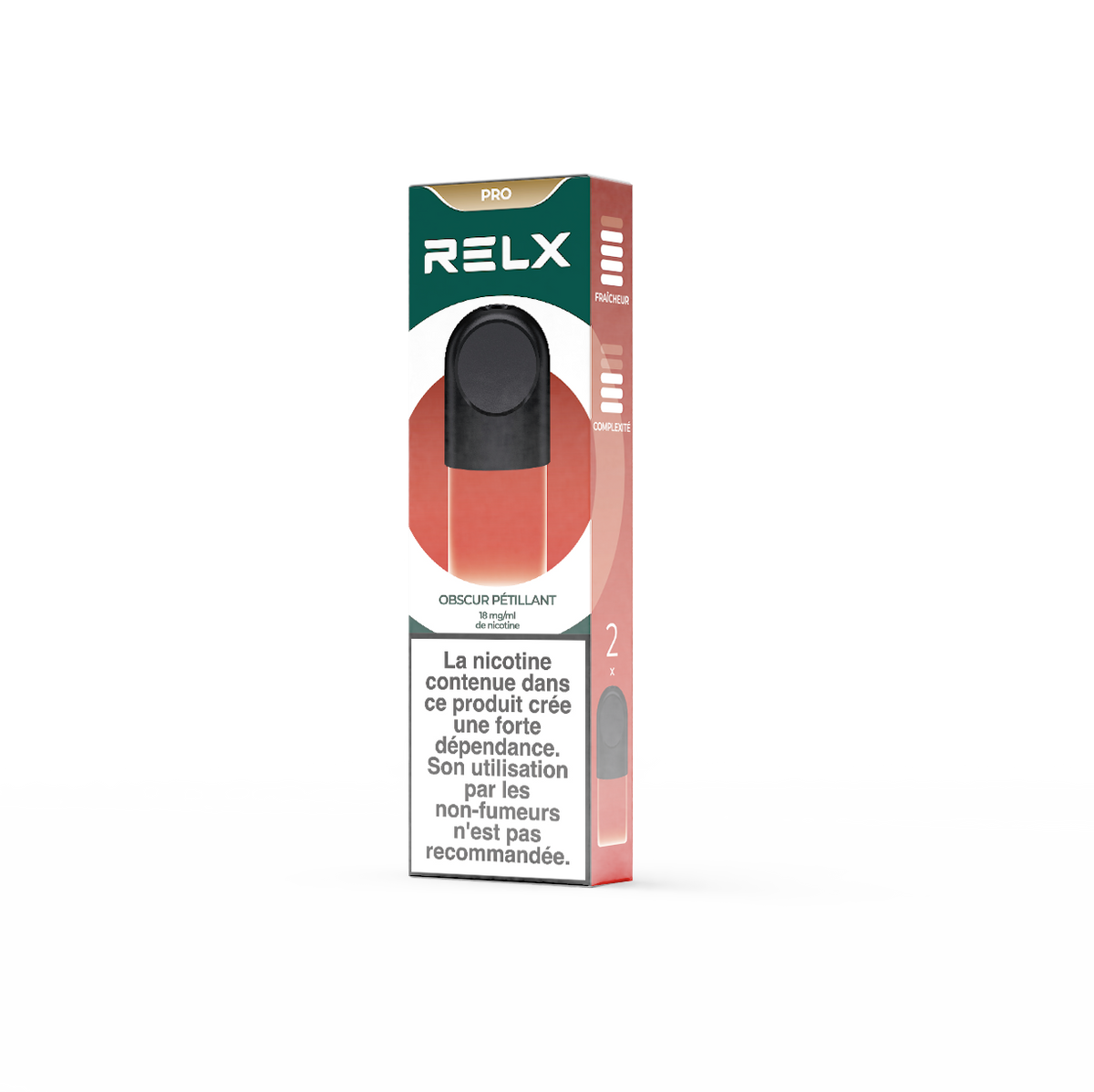 RELX Pro Pod 18 mg/ml - Dark Sparkle (Cola)