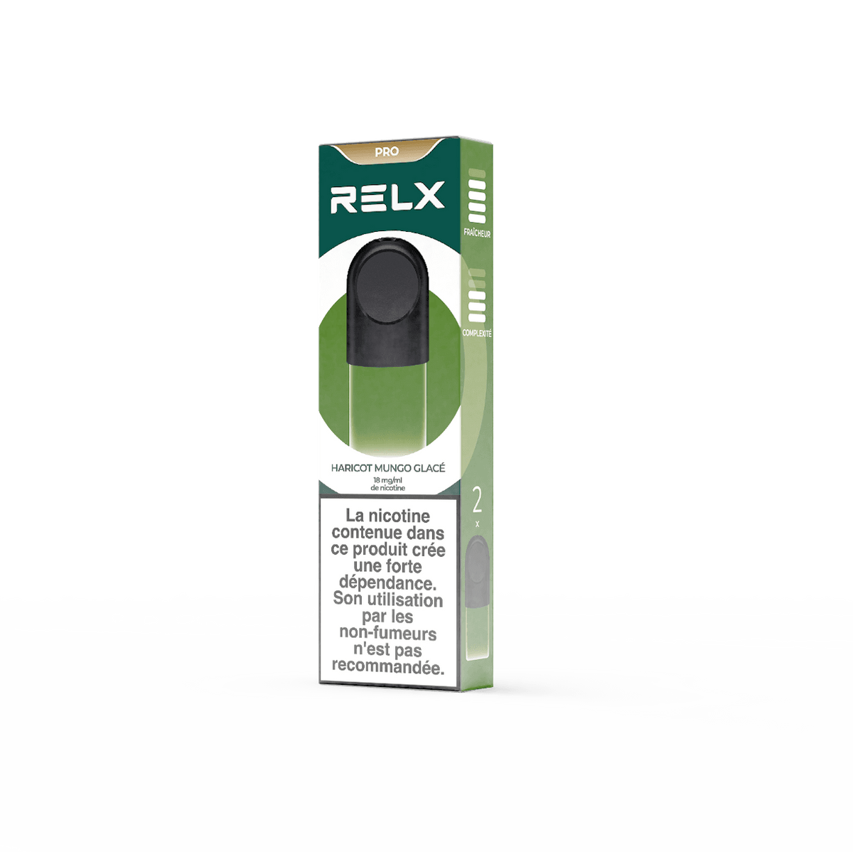 RELX Pro Pod - Ludou Ice (Green Bean) - RELX Switzerland