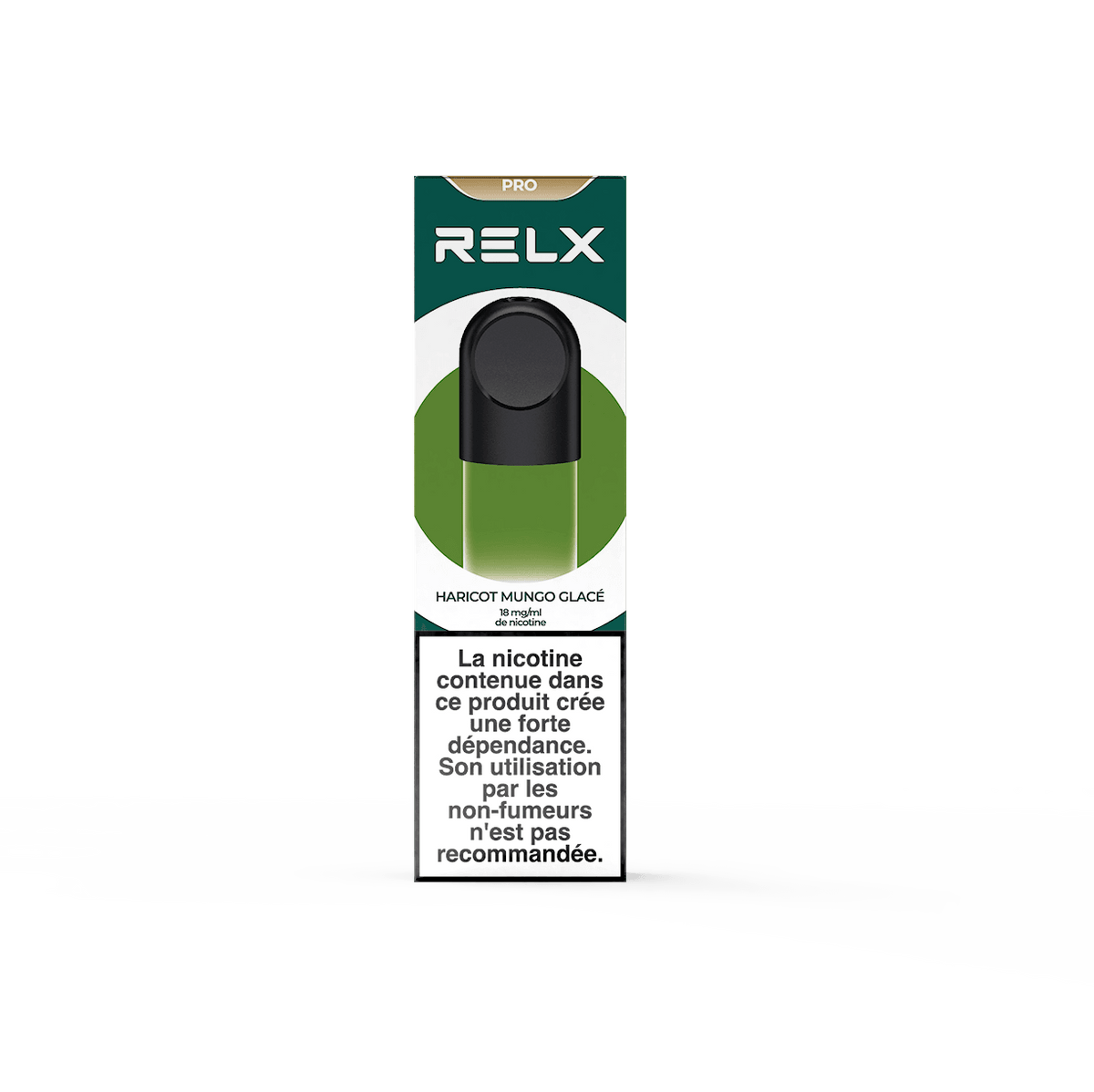 RELX Pro Pod - Ludou Ice (Green Bean) - RELX Switzerland